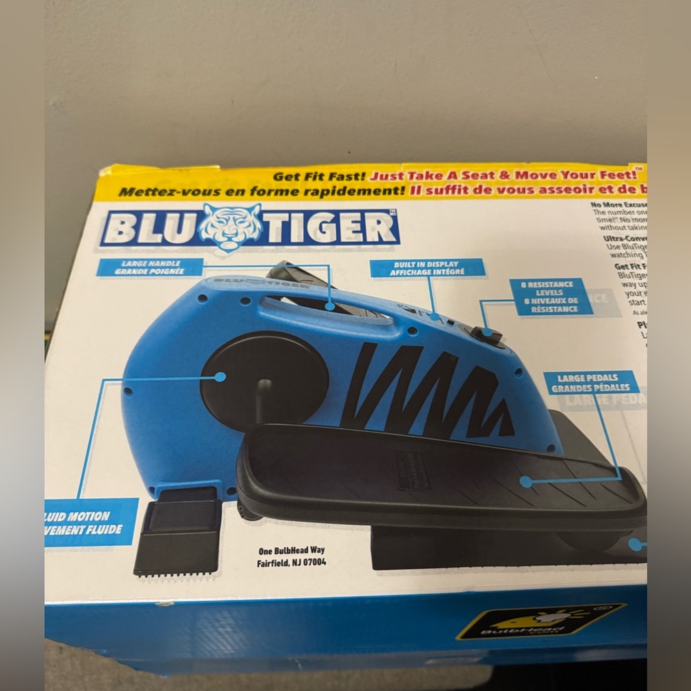 BluTiger Compact Seated Elliptical Machine - Picture 6 of 9